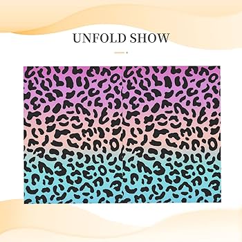 Amazon | レオパード柄 豹柄 ヒョウ柄 パープル メッセージ